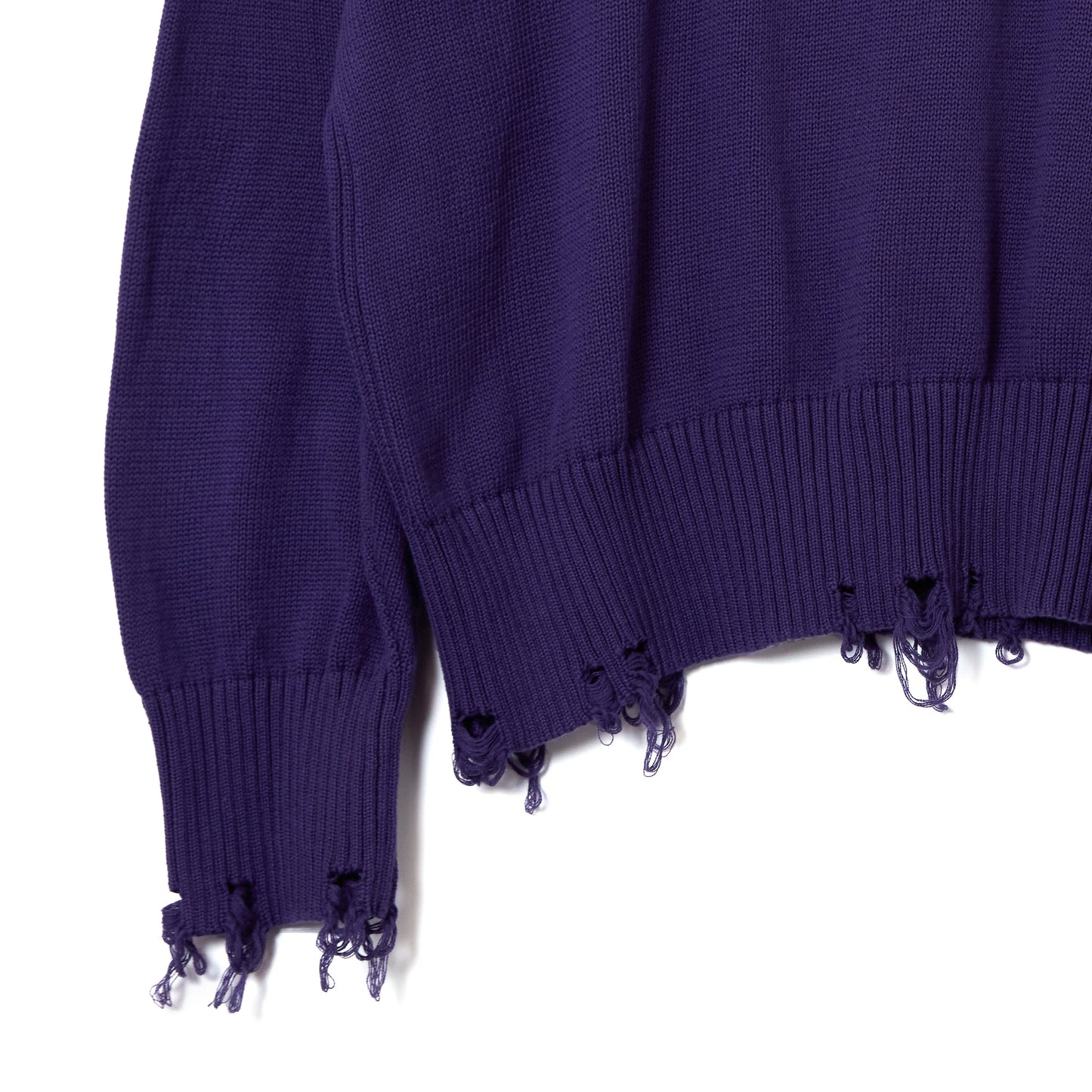 FAUX SWEATSHIRT KNIT
