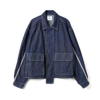 CROPPED DENIM JACKET