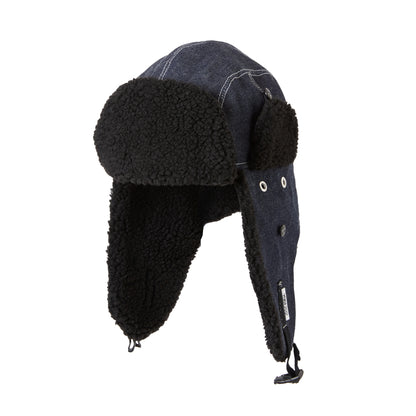 DENIM FLIGHT CAP