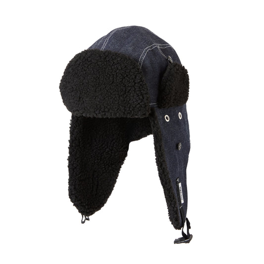 DENIM FLIGHT CAP