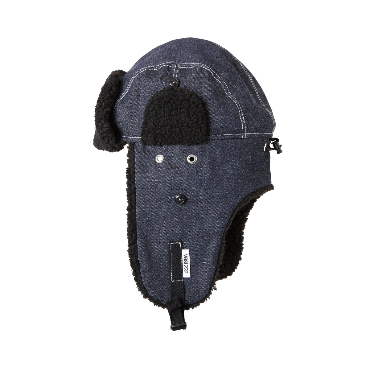 DENIM FLIGHT CAP