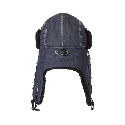 DENIM FLIGHT CAP