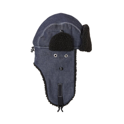 DENIM FLIGHT CAP