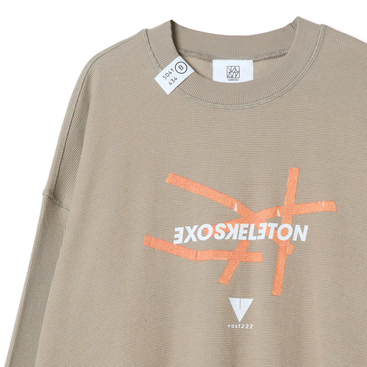 "EXOSKELETON" WAFFLE TOP