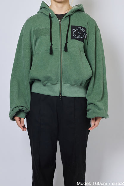 SHORT ZIP PARKA