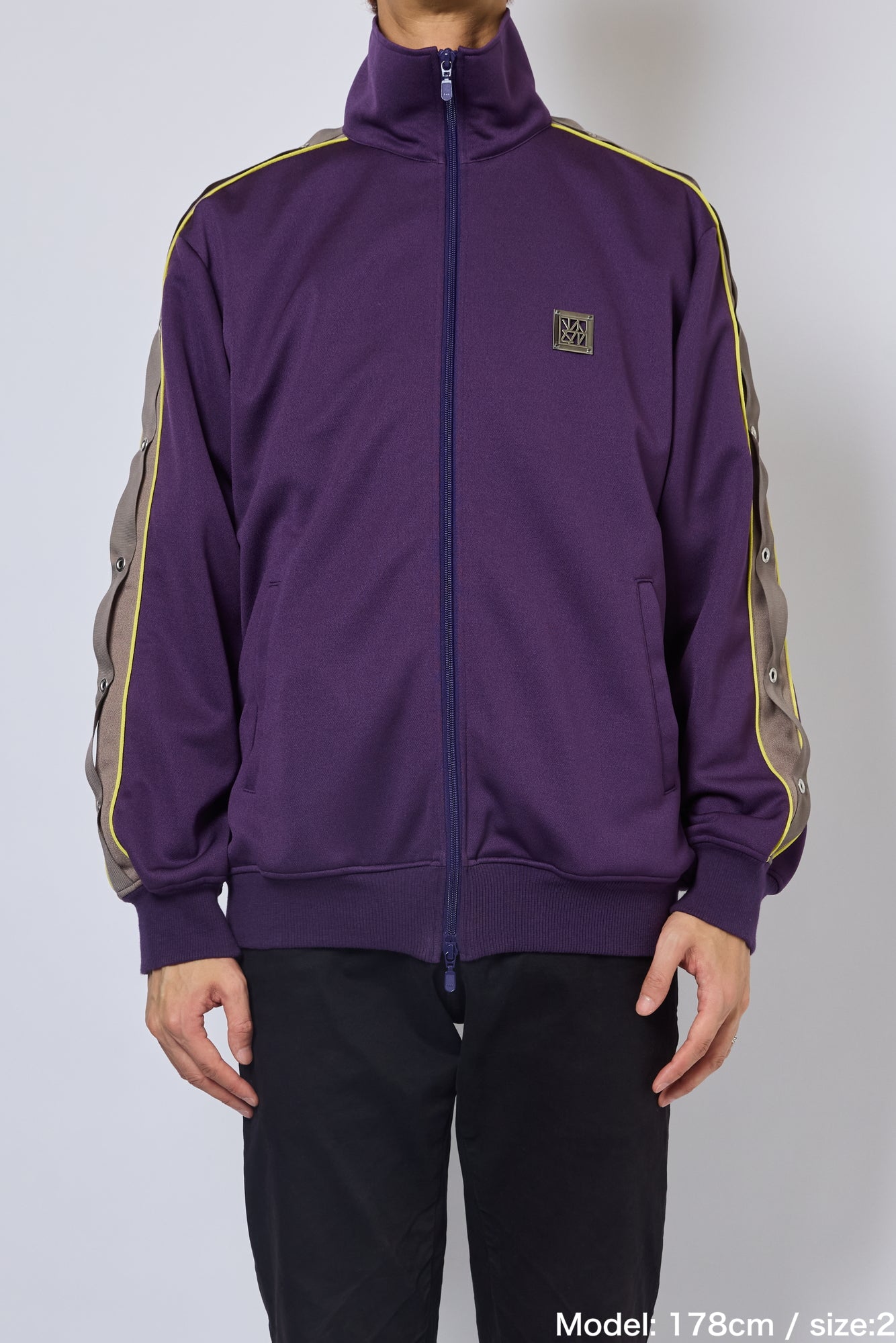 EYELET TRACK JACKET
