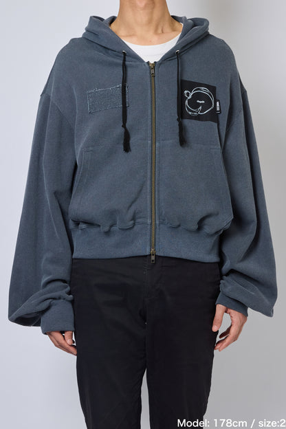 SHORT ZIP PARKA