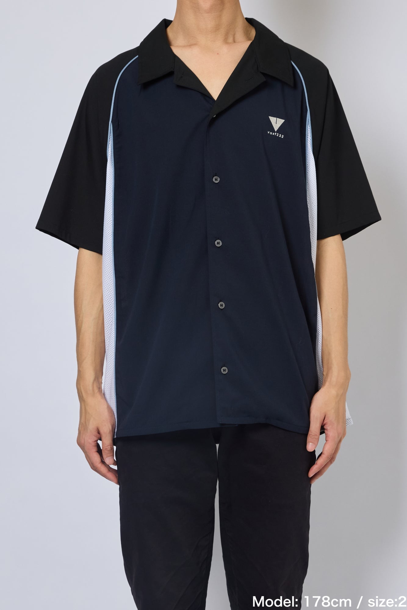 3TONE HALF SHIRT