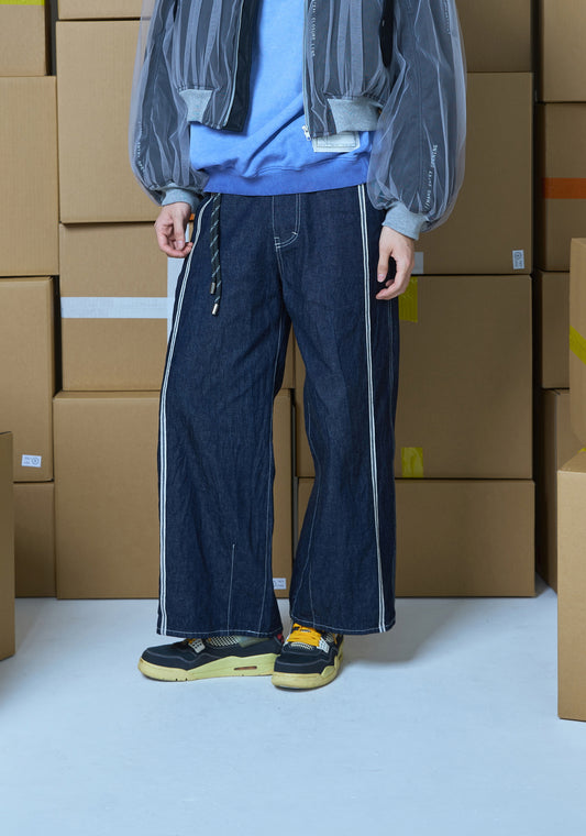 WIDE DENIM PANTS
